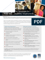Campaign For Disability Employment Fact Sheet