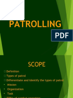 Patrolling