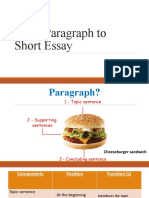 DEMO-From Paragraph To Short Essay