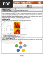 Learning Area Level Quarter Date: Computer Systems Servicing NC Ii Grade 12 Fourth