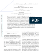 Proof of Classical Versions of The Bousso Entropy Bound and of The Generalized Second Law - Flanagan, Marolf, Wald