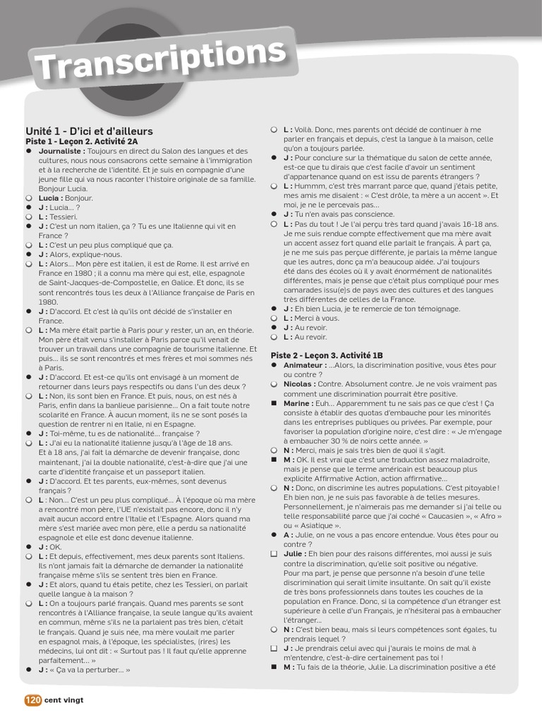 Identité et appartenance multiculturelle | PDF | Langue française | France