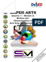 Mapeh 10 Arts Quarter 1 - Module - 2