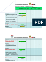 CRONOGRAMA DE ACTIVIDADES Y ESTRATEGIAS 2022