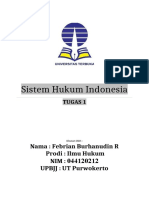 Sistem Hukum Indonesia (Febrian Burhanudin R_044120212)