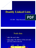 Linked Doubly Lists