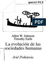 JOHNSON, A. W. & EARLE, T. - La Evolución de Las Sociedades Humanas (OCR) (Por Ganz1912)