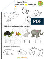 Big and Small Worksheet 2