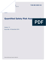 Quantified Safety Risk Assessment: Guide