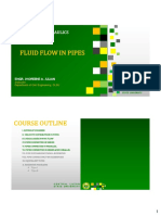 Fluid Flow in Pipes: Cengr 3260 - Hydraulics