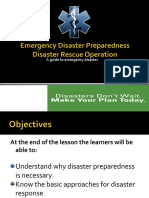 Carlo Del Rosario Guerrero Rcrim., LPT: A Guide To Emergency Disaster
