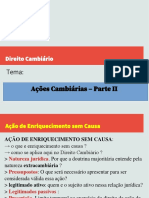 Ações Cambiárias II - v1