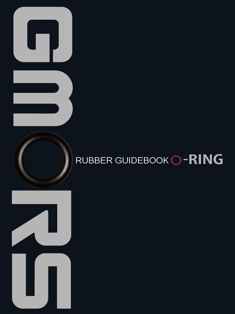 GMORS Rubber Especification O Rings Guidebook AS568A PDF Chemistry