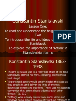 Stanislavski's System: Exploring the Foundations of Method Acting