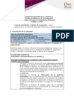 Guia de Actividades y Rúbrica de Evaluación - Unidad 2 - Fase 2 - Diagnostico en El Marco Del Desarrollo Humano en El Entorno Educativo