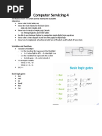 Computer Servicing 4: Introduction To Logic Gates Boolean Algebra