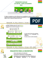 Instructivo Pre-Inscripción Transporte Beneficio Cívica 2022