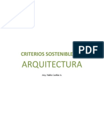 Arquitectura: Criterios Sostenibles en