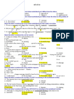 I. Multiple Choice (8Pts) :) Pattern.) Because Students Are Taking Examinations, Making