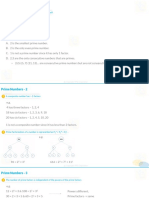 Prime Numbers - 1: A Prime Number Has Exactly 2 Factors 1 and Itself