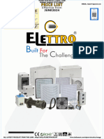 Elettro Filter Kit & All Products Price List Wef 01-05-2022