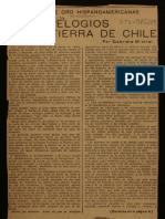 Elogios de La Tierra de Chile