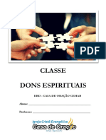 Dons Espirituais - CORRIGIDO - Apostila