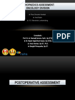 Assesment Post Op Ratna GCT Radius - Preop Sekar Megaprothesis