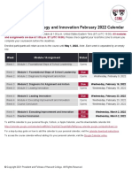 Leading School Strategy and Innovation Calendar February 2022