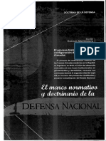 Marco Normativo Construccion de Un Ministerio de Def