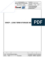 WHCP - Long Term Storage Instructions