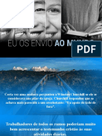 O papel do voluntário na missão redentora de Deus