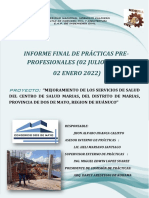 Informe Final DE PRACTICAS INGENIERIA CIVIL