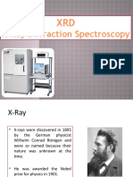 X-Ray Diffraction Spectros