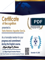 Certificate Karla