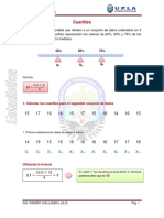 6 - Medidas de Posicion Datos No Agrupados