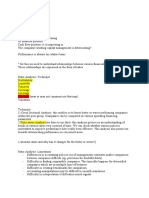 Ratio Analysis Techniques for Evaluating Financial Performance