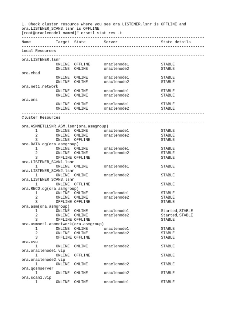 Modifying SCAN VIP in RAC Cluster | PDF | Ip Address | I Pv6