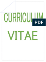 Plantilla Curriculum Vitae 5
