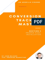 Conversiontrackingmasters-Checklist Pixel Installation