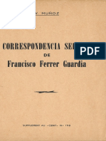 Muñoz, Vladimiro - Correspondencia Selecta de Francisco Ferrer Guardia (Anarquismo en PDF)