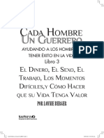 Cada Hombre Un Guerrero LIBRO 3