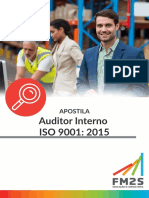 (FM2S) Apostila - Auditor Interno ISO 9001 - 2015