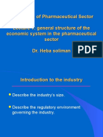 Economics of Pharmaceutical Sector Lecture 1: General Structure of The Economic System in The Pharmaceutical Sector Dr. Heba Soliman