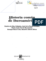 Historia Común de Iberoamérica. Índice