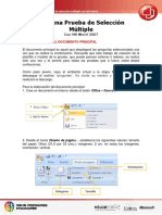 Como Hacer Una Prueba de Seleccion Múltiple