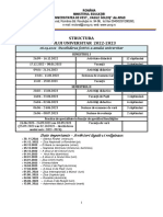 Structura An - Univ.2022-2023