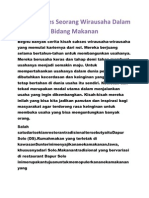 Download Kisah Sukses Seorang Wirausaha Dalam Bidang Makanan by mahameru12 SN57560970 doc pdf