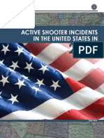 FBI Report: Active Shooter Incidents in the USA 2021