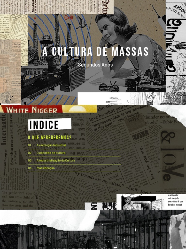 A Cultura de Massas | PDF | Sociologia | Teoria Crítica
